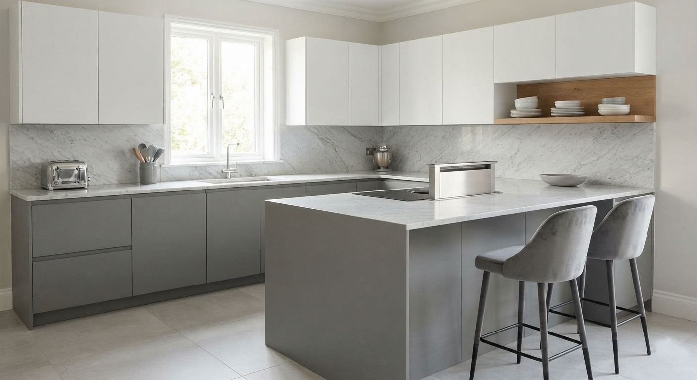 زیباترین مدل کابینت های گلاس